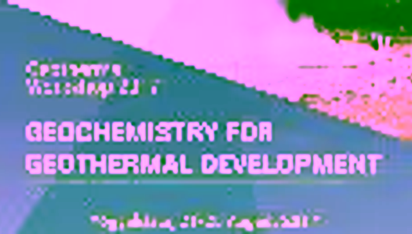 Training: Geochemistry for Geothermal Development