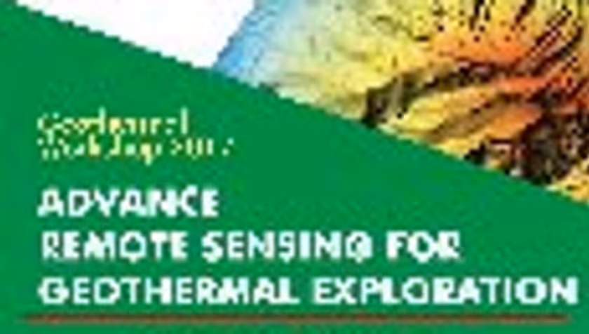 Training on Advanced Remote Sensing for Geothermal Exploration